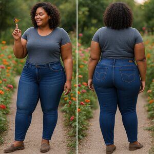 ✨ YMI WannaBettaButt Mid Rise Skinny Jeans ✨